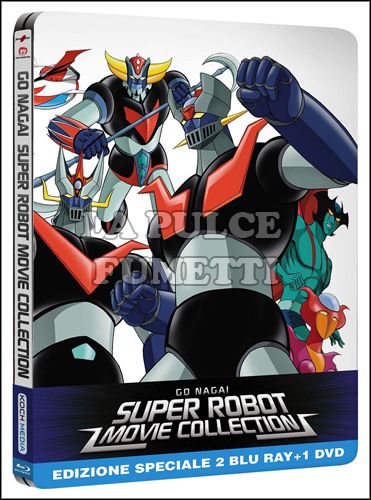 GO NAGAI SUPER ROBOT MOVIE COLLECTION BLURAY LTD EDITION STEELBOOK